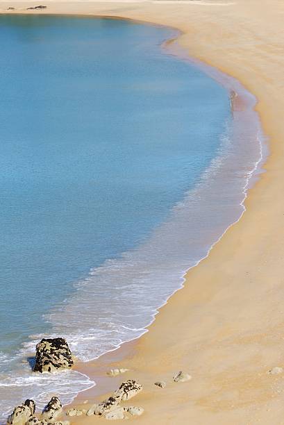 룩앤필은 바다와 모래 - powder blue viewpoint south island new zealand new zealand 뉴스 사진 이미지