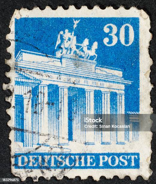 Alemán Sello Postal Foto de stock y más banco de imágenes de Alemania - Alemania, Anticuado, Antigualla