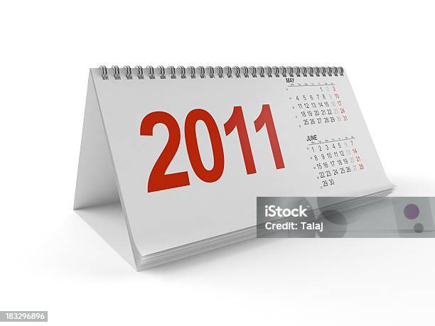 Calendario Del 2011 Foto de stock y más banco de imágenes de 2011 - 2011, Blanco - Color, Calendario