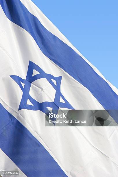 Foto de Bandeira Israelense e mais fotos de stock de Azul - Azul, Bandeira, Bandeira Israelense