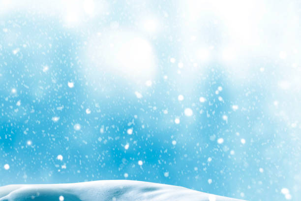 istock Blurred. Background. Winter landscape. The texture of the snow 1832982130