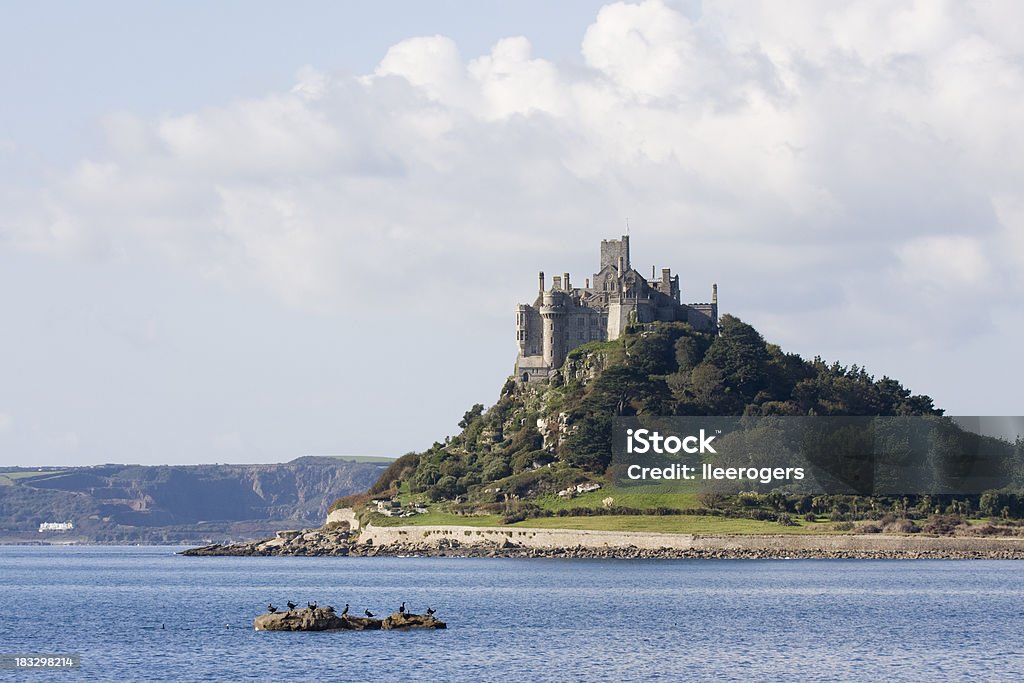 Monte saint Michael en la costa de Cornwall - Foto de stock de Cornwall - Inglaterra libre de derechos