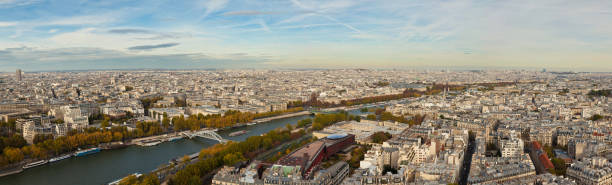Panorama of paris from the Eiffel Tower