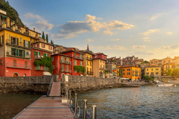 istock Evening sun in Varenna 1832991878
