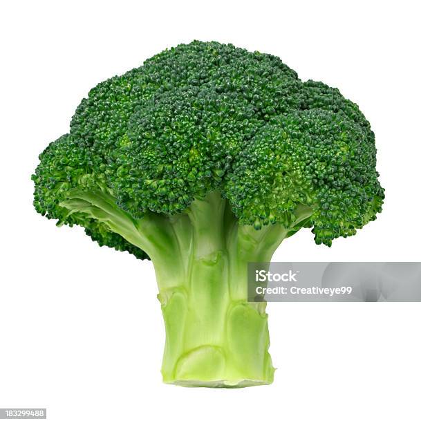 Photo libre de droit de Brocoli banque d'images et plus d'images libres de droit de Brocoli - Brocoli, Objet ou sujet détouré, Fraîcheur