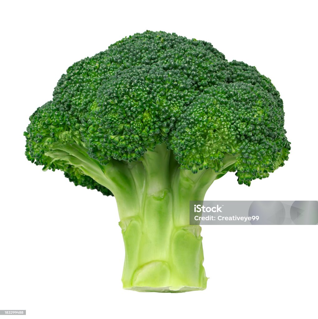 Broccoli Fresh broccoli isolated on white background. Broccoli Stock Photo