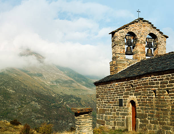 istock Mountain church in the Pyrenees 183299630