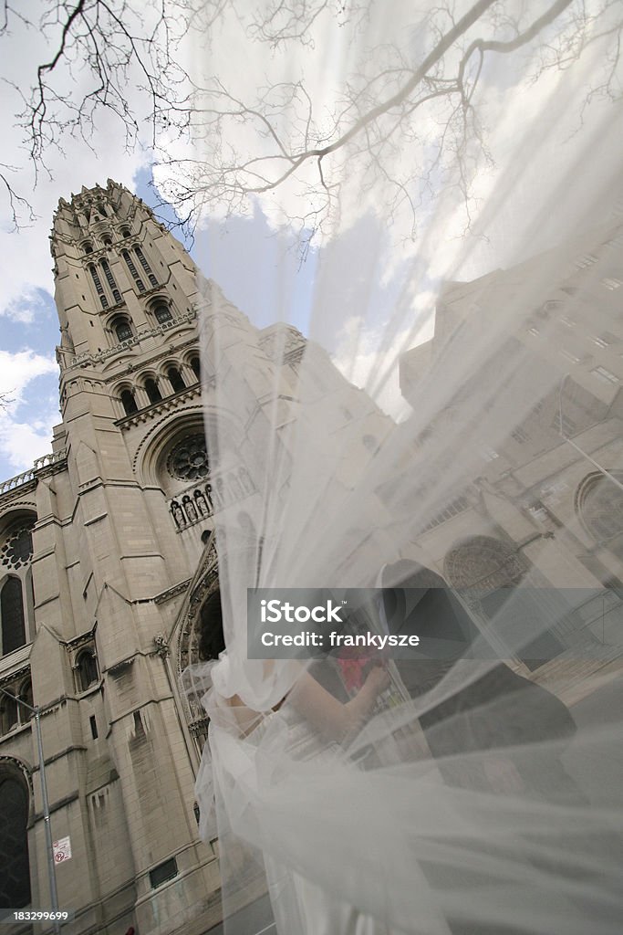 Funcionamiento para una boda en Church - Foto de stock de Boda libre de derechos