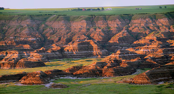 Horse Thief Canyon at sunset
