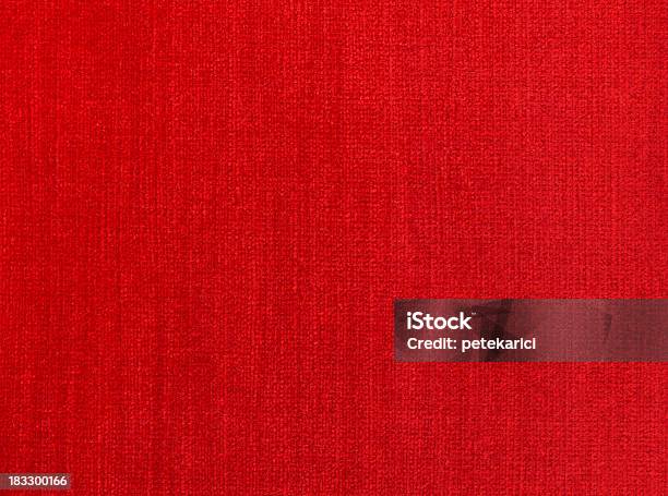 Red Natural Linen Stock Photo - Download Image Now - Linen, Textured, Full Frame