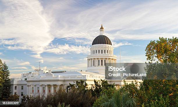 Sacramento California Capitol Building Stock Photo - Download Image Now - State Capitol Building, Sacramento, California