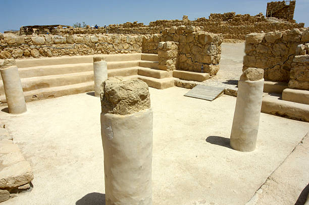 synagoga z masada izrael - masada zdjęcia i obrazy z banku zdjęć