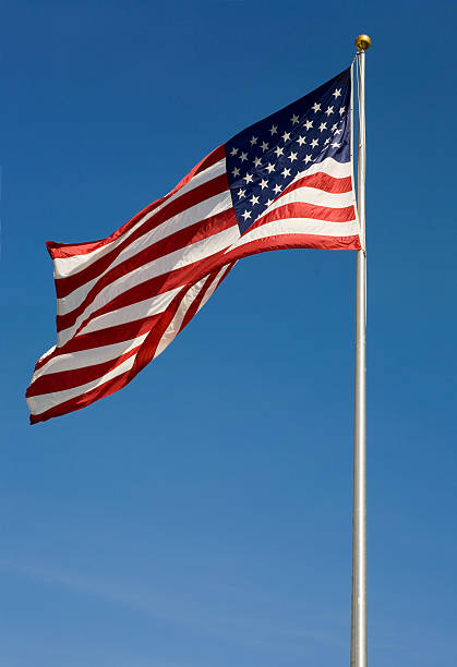 american flag - 旗杆 個照片及圖片檔