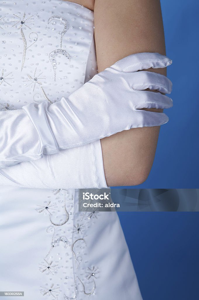 Braut Kleid - Lizenzfrei Handschuh Stock-Foto