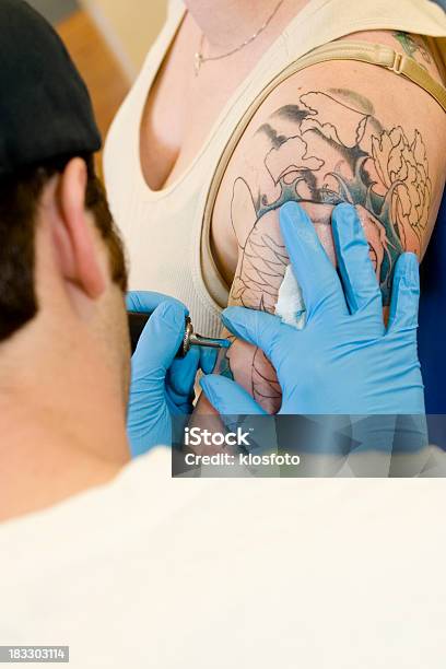 Tattooing Series Stock Photo - Download Image Now - Accuracy, Activity, Affectionate