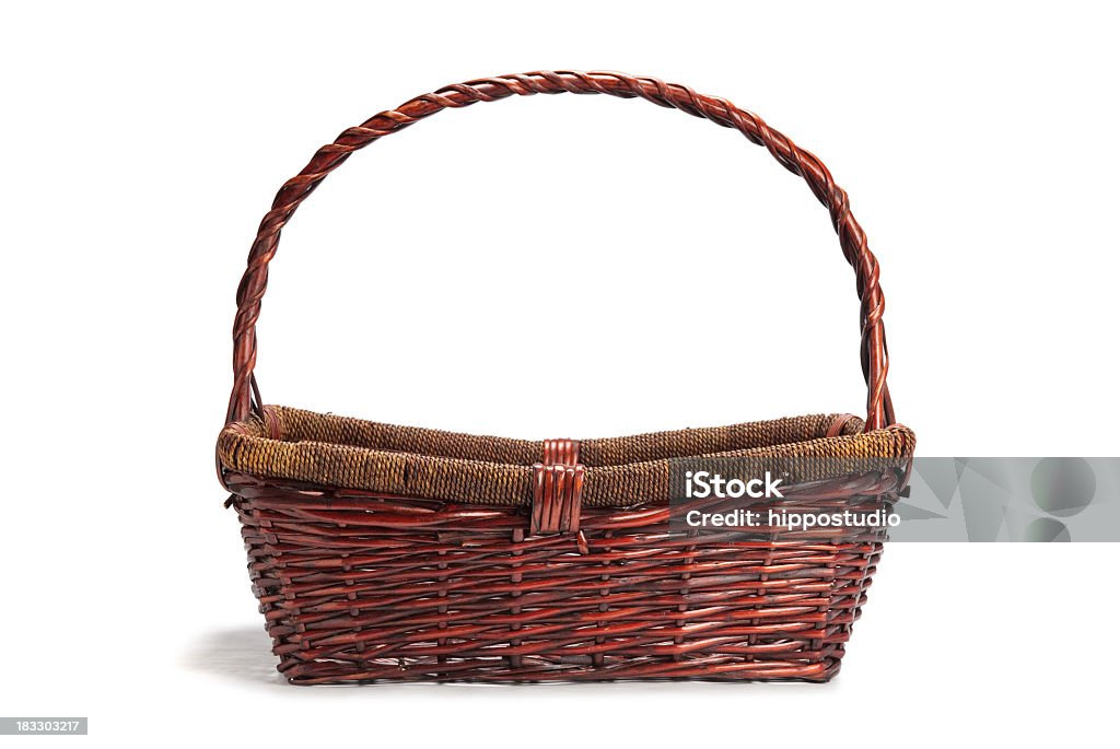 Weidenkorb basket - Lizenzfrei Korb Stock-Foto