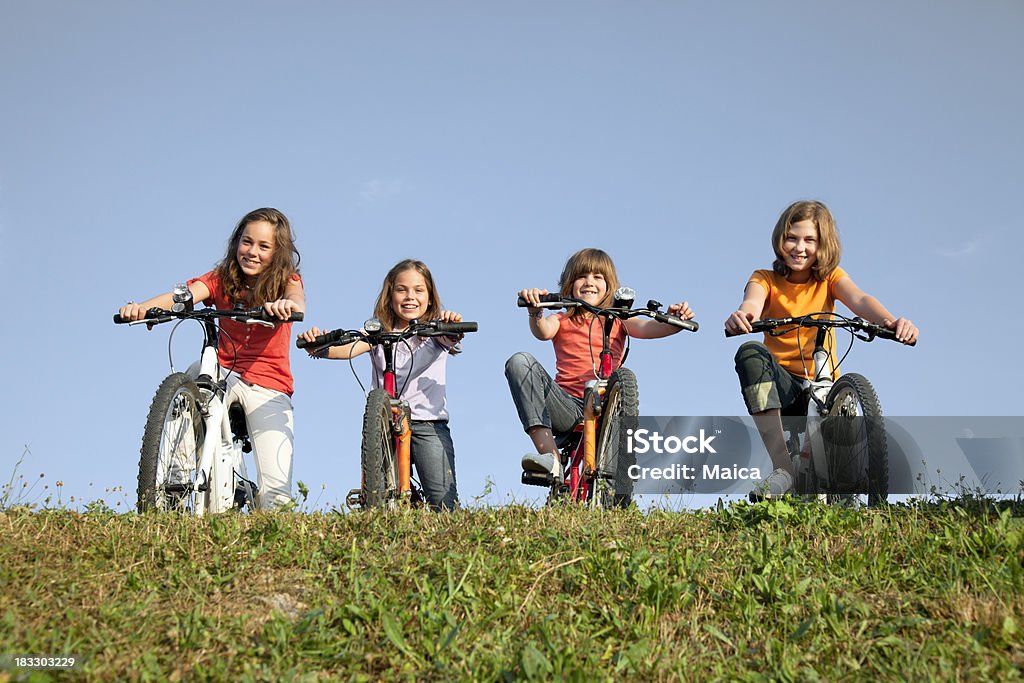 自転車ギャング用 - 子供のロイヤリティフリーストックフォト