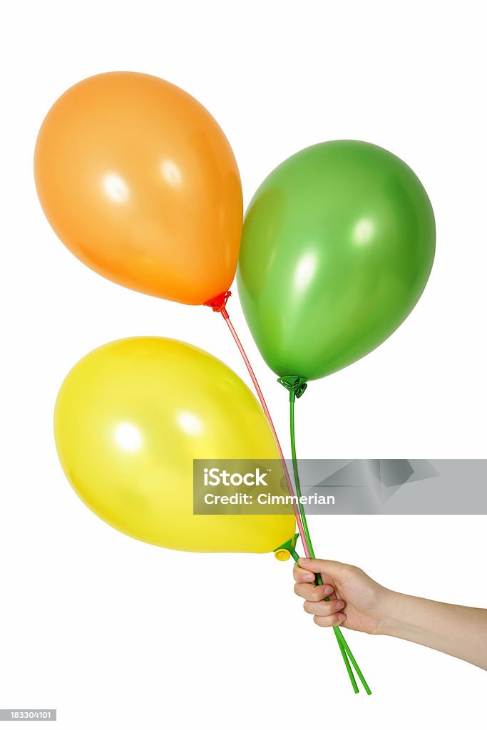 Balony w rękę - Zbiór zdjęć royalty-free (Balon)