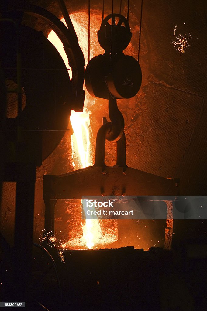 Fundición de - Foto de stock de Aleación libre de derechos