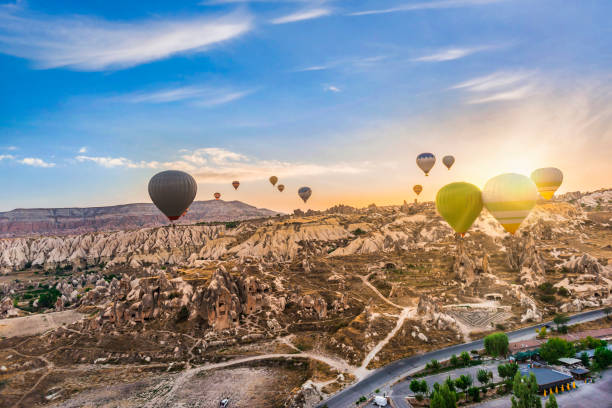 istock Morning ballooning in Cappadocia 1833046547