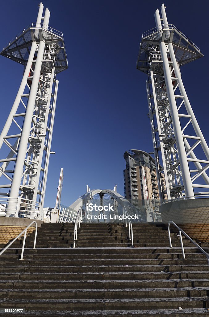 Millenium bridge でサルフォードキーマンチェスター,英国 - 21世紀のロイヤリティフリーストックフォト