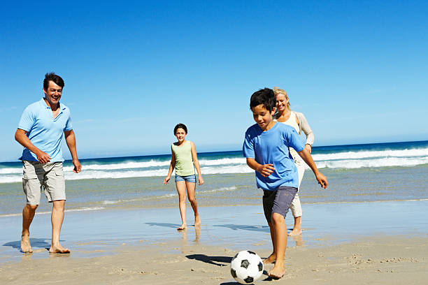 istock Boy preparing to kick soccer ball 183305419