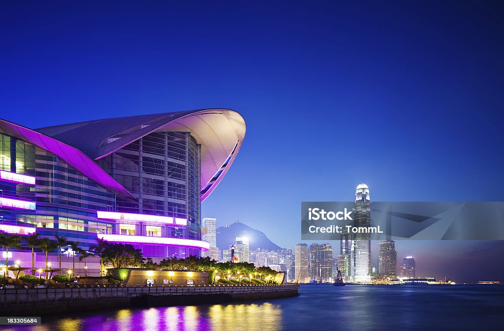 Centro congressi di Hong Kong - Foto stock royalty-free di Centro congressi
