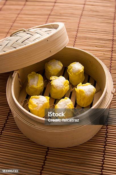 Steamed Siew Mai Stock Photo - Download Image Now - Appetizer, Asian Culture, Basket