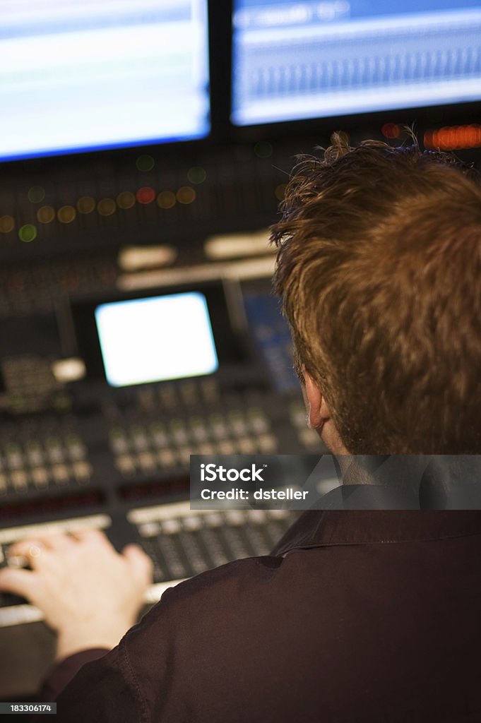 Control de estudio - Foto de stock de Botón pulsador libre de derechos