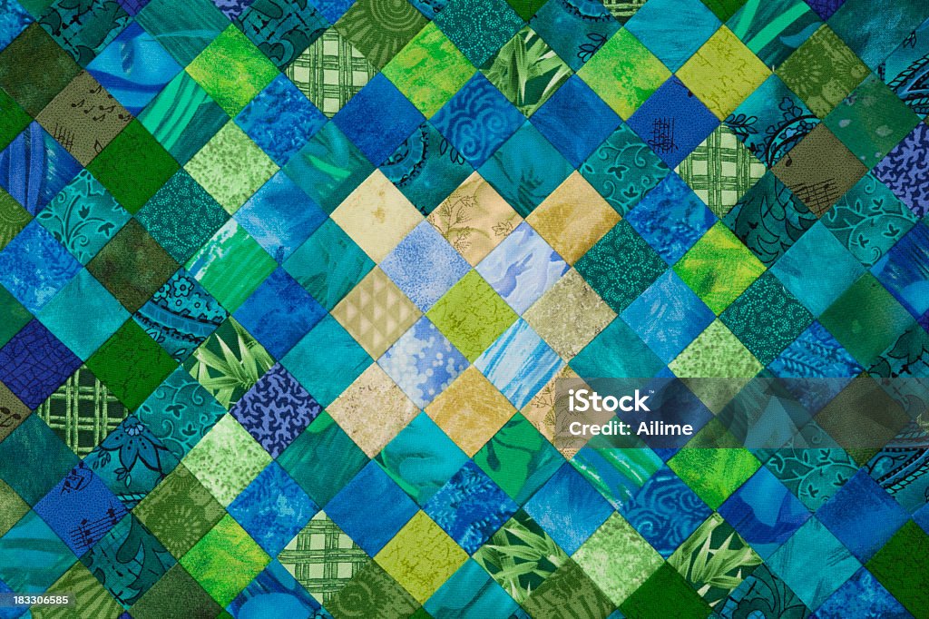 quilt Hintergrund - Lizenzfrei Steppdecke Stock-Foto