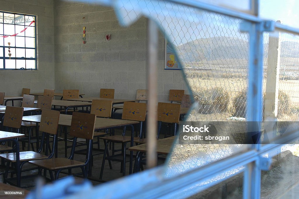 Guatemala Highland Classroom Here is a typical classroom in the highlands of guatemala... the windows are were broken and studnets had to tend the sheep instead of be in class. Education Stock Photo