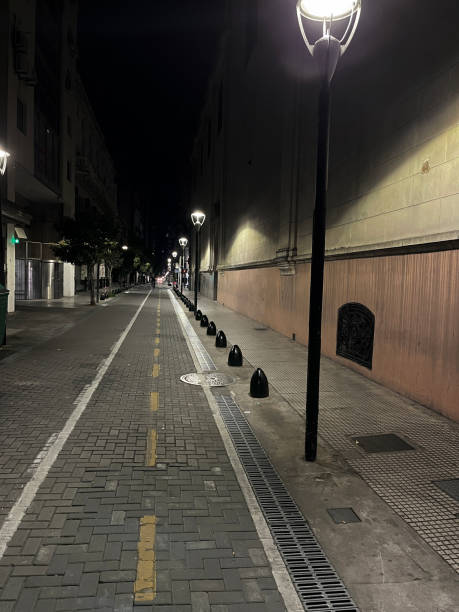 istock Buenos Aires side street at night 1833115163
