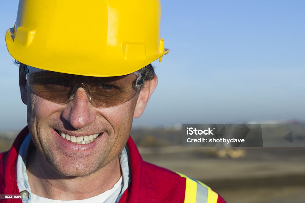 Bauarbeiter Porträt - Lizenzfrei Arbeiter Stock-Foto