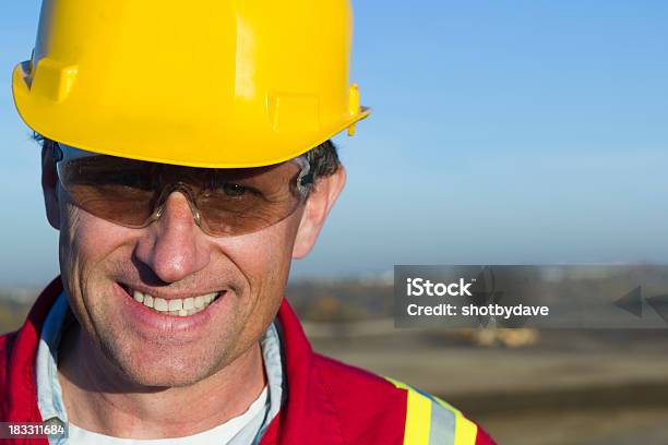 Bauarbeiter Porträt Stockfoto und mehr Bilder von Arbeiter - Arbeiter, Architekturberuf, Ausrüstung und Geräte