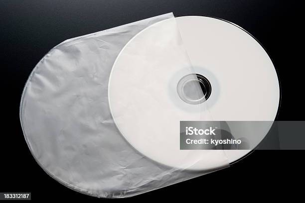 ブランク Dvd 袖に黒色の背景 - CD-ROMのストックフォトや画像を多数ご用意 - CD-ROM, CDケース, DVD