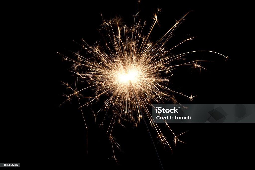 Sparkler の夜 - お祝いのロイヤリティフリーストックフォト