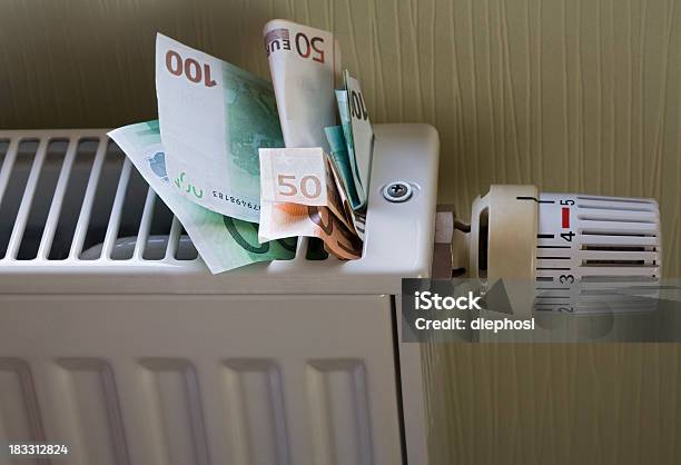 Expensive To Heat Stock Photo - Download Image Now - Radiator - Heater, Fuel and Power Generation, Financial Bill