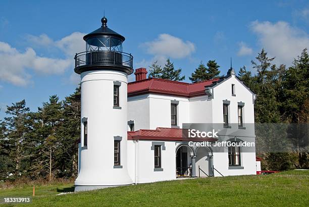 Admiralty Head Lighthouse Stock Photo - Download Image Now - Architecture, Building Exterior, Built Structure