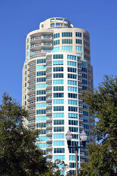 istock Downtown St. Petersburg Florida Luxury Waterfront Condominium 183314823