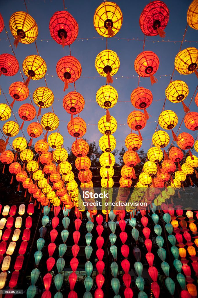 Lanterne asiatica - Foto stock royalty-free di Lanterna - Attrezzatura per illuminazione