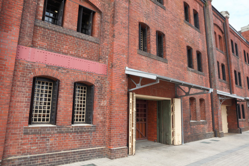 Red brick warehouse