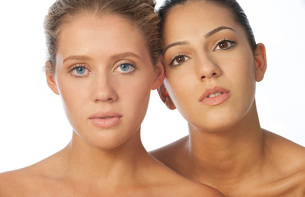 istock Beautiful Multi-racial women looking at camera 183315328