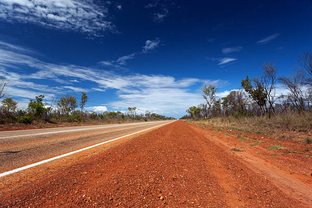 Western Australian road "A road near Broome, Western Australia" outback photos stock pictures, royalty-free photos & images
