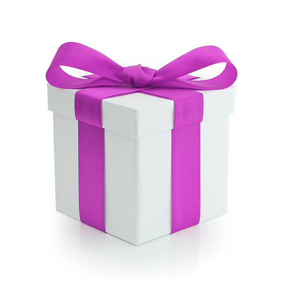 istock Gift - Pink Purple Ribbon 183316100