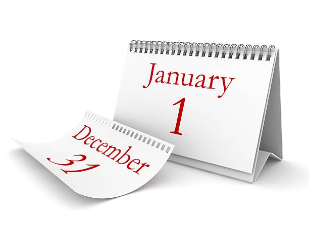 新しい年のカレンダー - year 2012 ストックフォトと画像