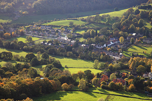 istock English Village, Grindleford, Derbyshire Peak District 183317410