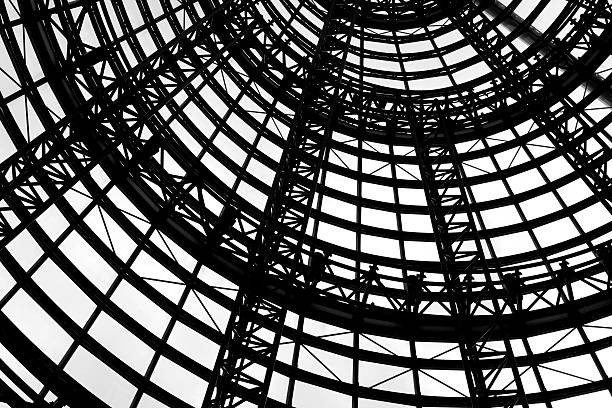 istock Modern steel and glass dome, Melbourne, Australia 183319376
