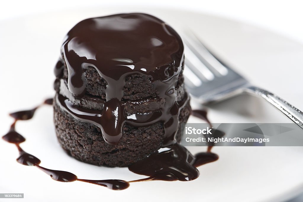 Gâteau au chocolat chaud - Photo de Chocolat libre de droits