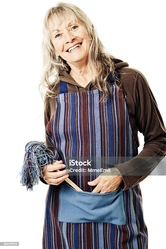 Современный Домохозяйка - Стоковые фото Бабушка роялти-фри