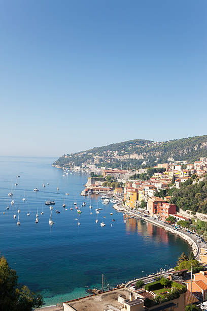 Bay in France stock photo